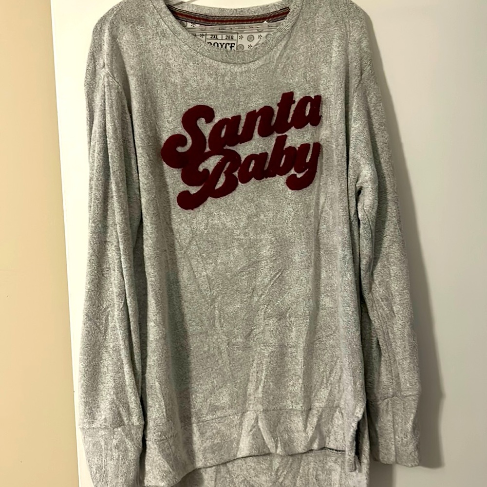 Royce SANTA BABY terry sweatshirt XL